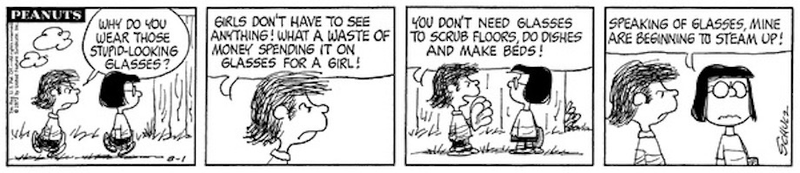 Illustration for article titled How Peanuts Used Marcie To Explore Unhealthy Relationships